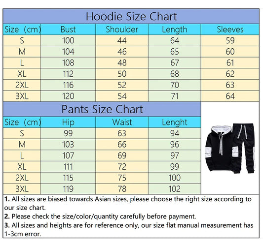 2024 Mens Tracksuit Casual Hooded Sweatshirt Jogging Sport Street Daily Clothing Trendy Printing Versatile Tops Pants Suit S-3XL
