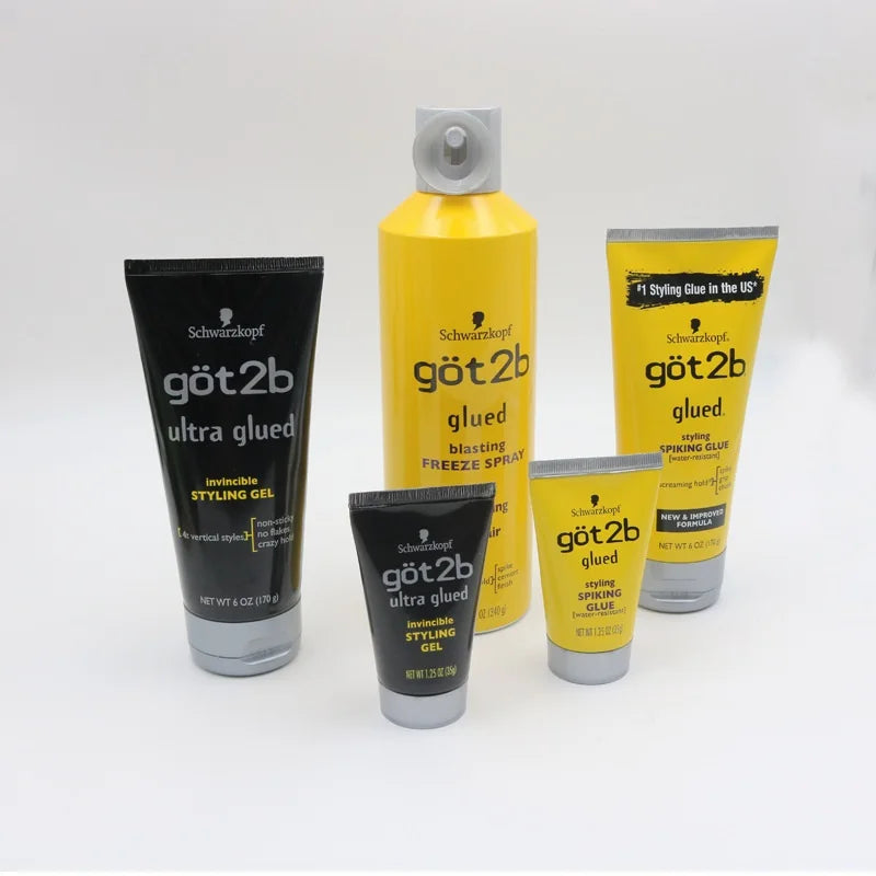 Got 2b Glued Spray Waterproof Lace Wig Glue Strong Hold Hair Glue Styling Gel Wig Accessary for Frontal Toupee 35g/170g/340g
