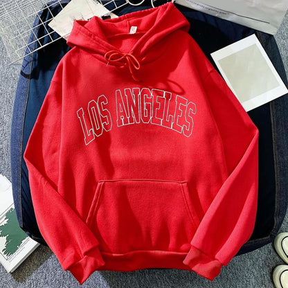 Women Hoodie Hooded Drawstring Loose Pullover Spring Hoodie Sweatshirt for Daily Wear Female Clothing Streetwear