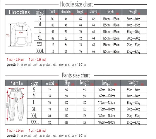 2025New Men's Autumn Winter Sets Zipper Hoodie+Pants Pieces Casual Tracksuit Male Sportswear Brand Clothing Sweat Suit