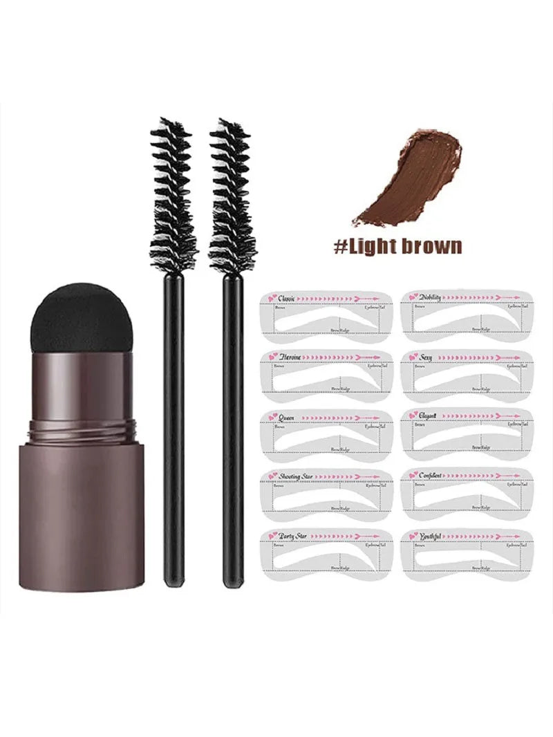 makeup products Eyebrow Stamp Shaping Kit Set maquiagem Hairline Enhance Make-up for women 화장품 maquillage femme