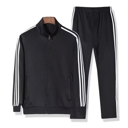 Casual Sportswear Couple Set Men's Sweatpants Women's Ankle Trousers Three Pieces Sport Suit Trendy Brand Origin China