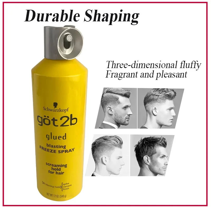 got2b spray melting spray 130ml Hair Styling Gel Hair Glue Spray Hair Glued Hair Styling Care Tool Salon Hairdressing Got2b glue