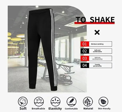 Casual Sportswear Couple Set Men's Sweatpants Women's Ankle Trousers Three Pieces Sport Suit Trendy Brand Origin China
