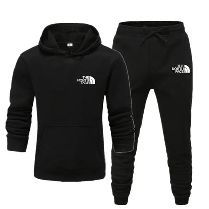 2025 Autumn New print Men's Women Fashion Casual Tracksuits Outdoor Fitness Jogging Hooded Sets Sports Luxury Hoodie+Pants Suit