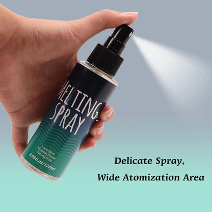 Lace Melting Spray For Lace Wigs Lace Wig Glue Waterproof Glue Spray Invisible Lace Glue Spray For Wigs Melt 120Ml/Bottle