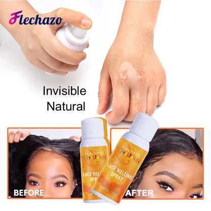 Lace Melting And Holding Spray For Glueless Wig 100ml Wig Spray Edge Control Hairline Protect Wig Glue Spray Lace Melting Spray