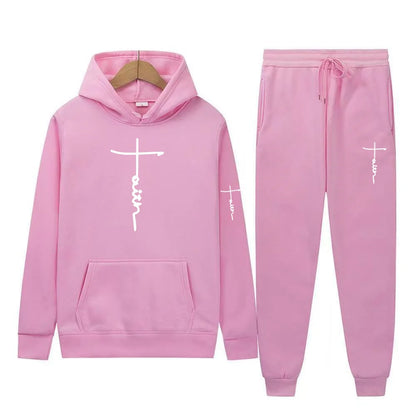 Men's Hooded Sports Suit Sweater Set Warm Outfit for Spring Autumn Winter Brand Low Price Sale 2024  S-3XL