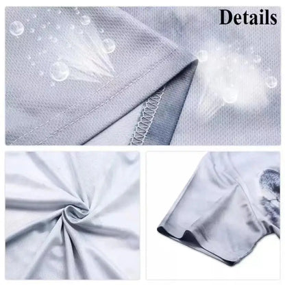 New Summer Men's Set Casual Wear Men's T-shirt + Shorts Sports Suit 3D King Personality Fashion Trend Creative Men Tshirt Set