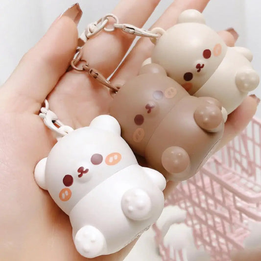 Cute Little Bear Lip Balm For Children Moisturizing Moisturizing Anti-Dry Crack Fade Lip Lines Lipstick Baby Available Lip Care