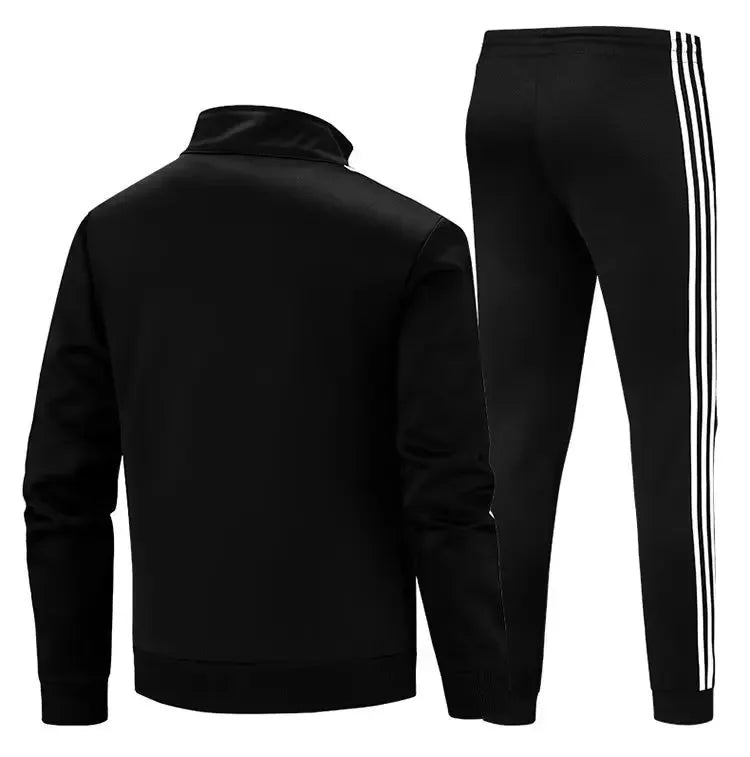 Casual Sportswear Couple Set Men's Sweatpants Women's Ankle Trousers Three Pieces Sport Suit Trendy Brand Origin China