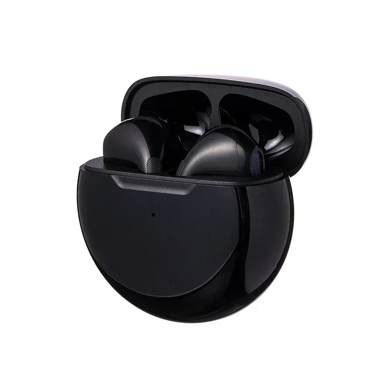 Pro 6 TWS Bluetooth Earphones High quality gaming headset Wireless Noise Cancelling Headset with Mic Earbuds for iPhone Android