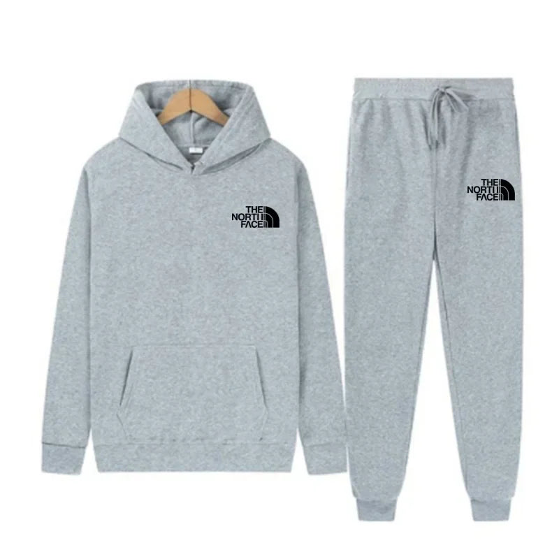 2025 Autumn New print Men's Women Fashion Casual Tracksuits Outdoor Fitness Jogging Hooded Sets Sports Luxury Hoodie+Pants Suit