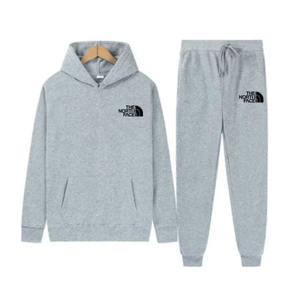 2025 Autumn New print Men's Women Fashion Casual Tracksuits Outdoor Fitness Jogging Hooded Sets Sports Luxury Hoodie+Pants Suit