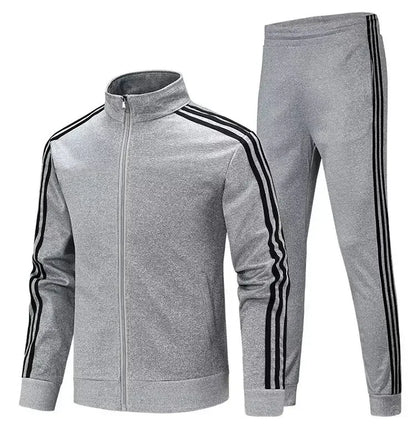 Casual Sportswear Couple Set Men's Sweatpants Women's Ankle Trousers Three Pieces Sport Suit Trendy Brand Origin China