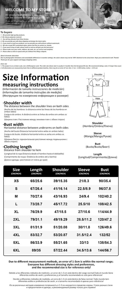 Cartoon Bear 3D Printed Men's Round Neck Short Sleeve 2pcs Suit Urban Street Trend Men's Top Outdoor Men's Drawstring Shorts