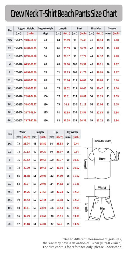 New Summer Men's Tracksuit Believe in Yourself T-shirt Shorts Set Sport Outfit Jogging Suit Oversized Clothes Outdoor Streetwear