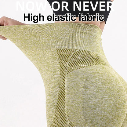 Ladies Yoga Shorts High Waist Workout Fitness Shorts Breathable Lift Butt Fitness Gym Running Women Short Pants