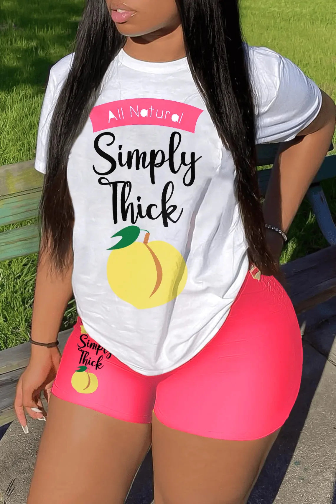 Short Sets Female 2024 Fashion O Neck Shrot Sleeve T Shirt Tee Cartoon Top and Short Pants 2 Piece Set Suit Shorts Sets Womens