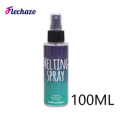Lace Melting And Holding Spray For Glueless Wig 100ml Wig Spray Edge Control Hairline Protect Wig Glue Spray Lace Melting Spray