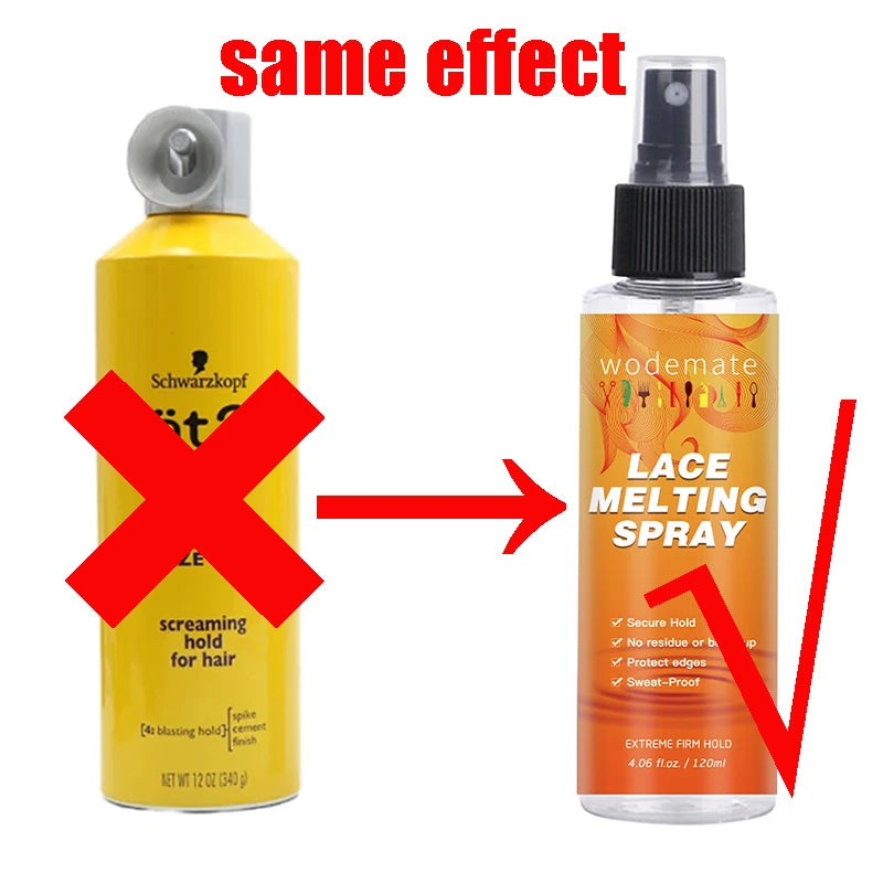 Got 2b Glued Spray Waterproof Lace Wig Glue Strong Hold Hair Glue Styling Gel Wig Accessary for Frontal Toupee 35g/170g/340g