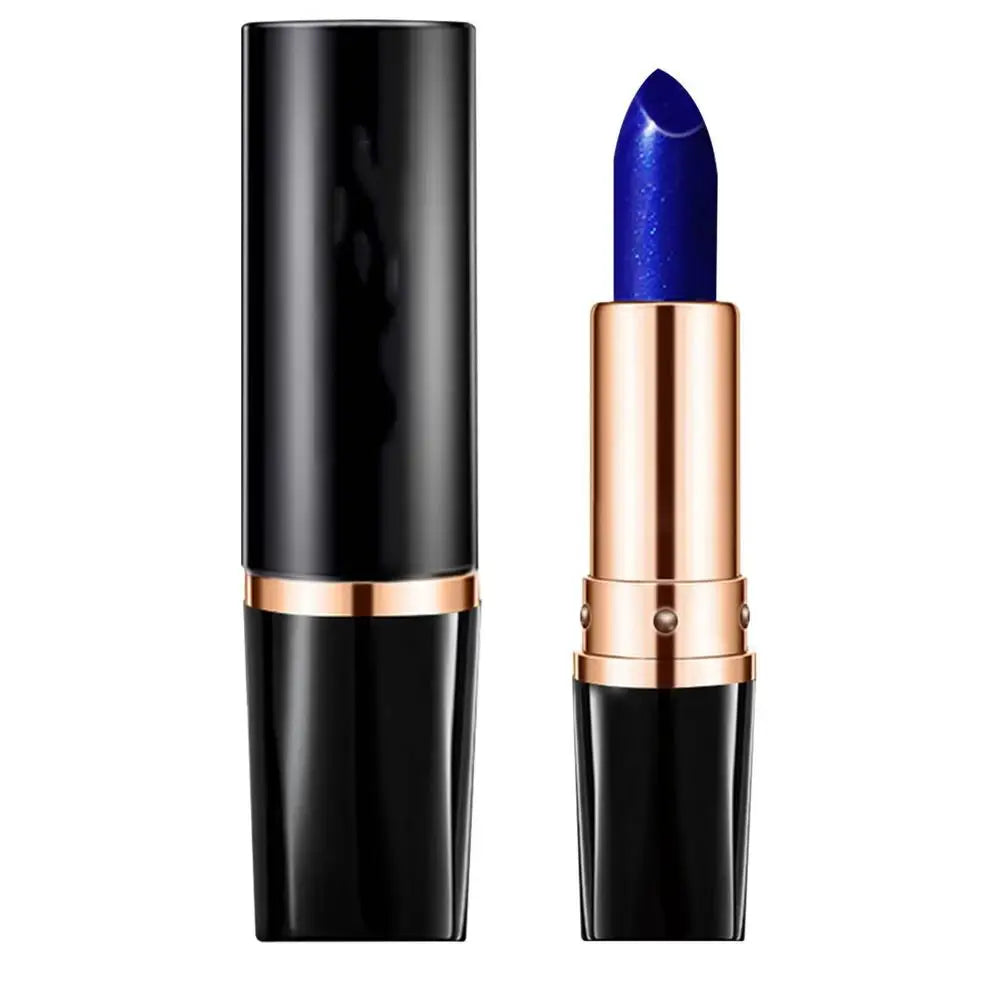 Color Changing Lipstick Magical Blue Lipstick Color Change Lipstick Moisturizing Non-stick Cup Waterproof Lip Gloss For Women