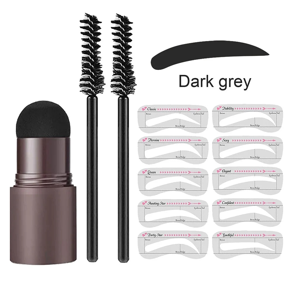 makeup products Eyebrow Stamp Shaping Kit Set maquiagem Hairline Enhance Make-up for women 화장품 maquillage femme