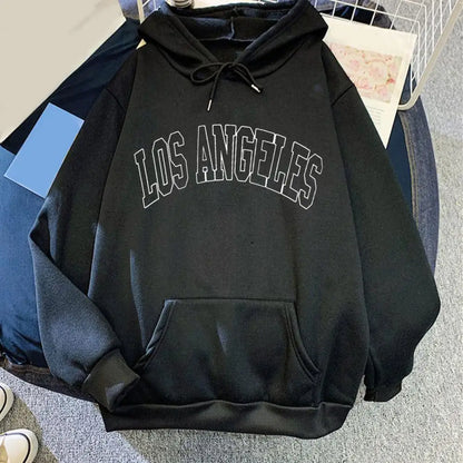 Women Hoodie Hooded Drawstring Loose Pullover Spring Hoodie Sweatshirt for Daily Wear Female Clothing Streetwear