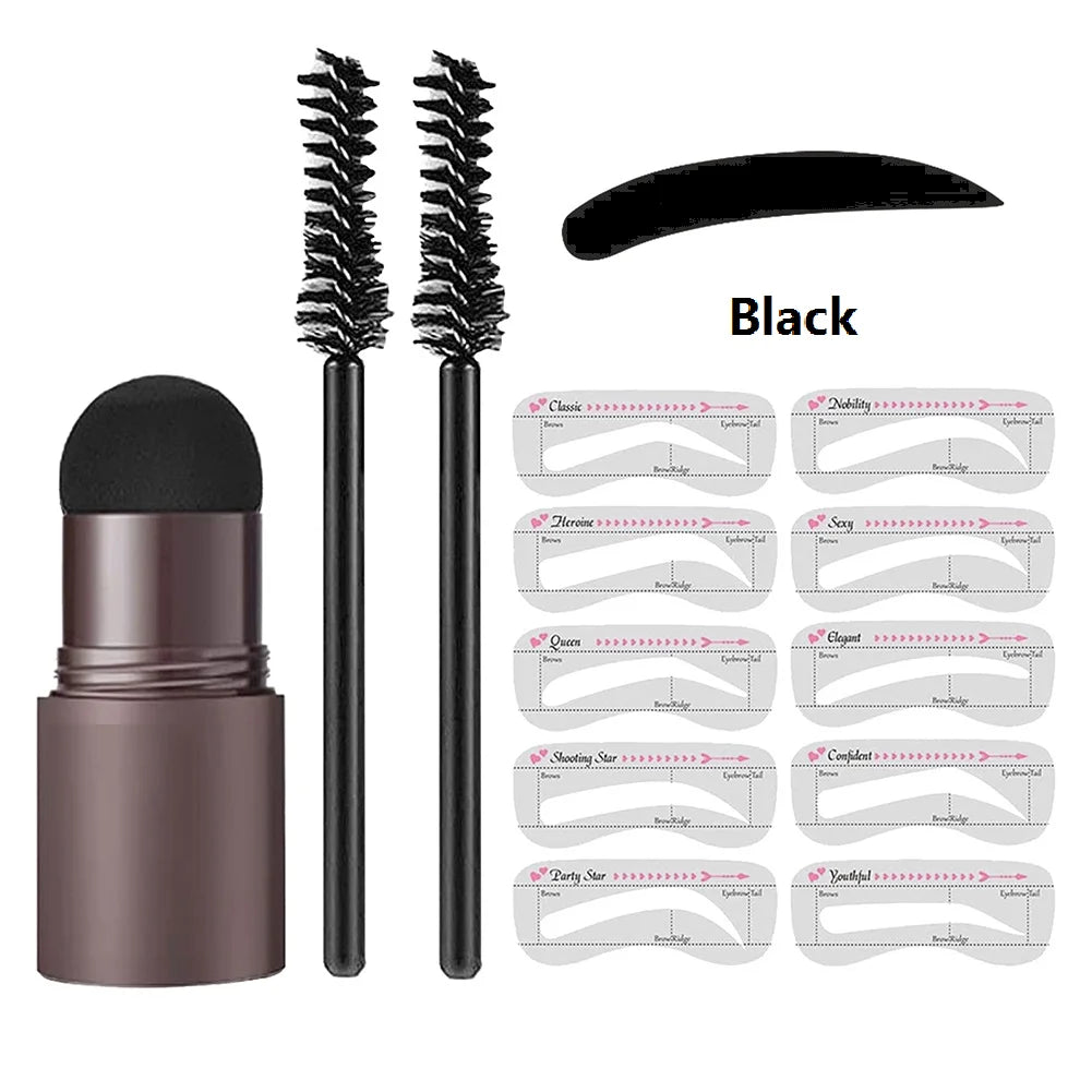 makeup products Eyebrow Stamp Shaping Kit Set maquiagem Hairline Enhance Make-up for women 화장품 maquillage femme