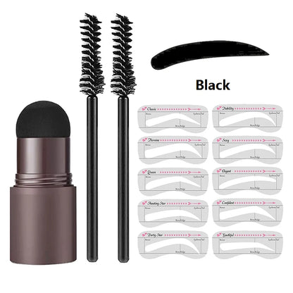 makeup products Eyebrow Stamp Shaping Kit Set maquiagem Hairline Enhance Make-up for women 화장품 maquillage femme