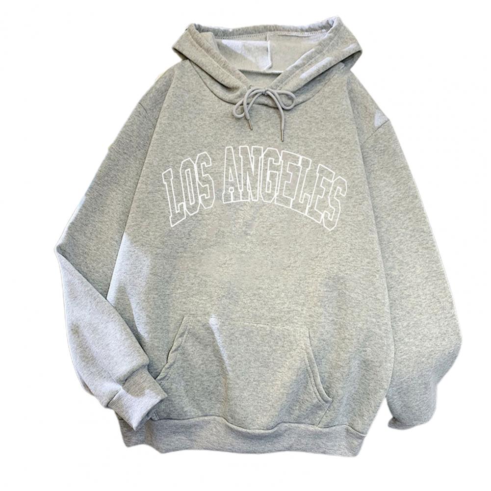 Women Hoodie Hooded Drawstring Loose Pullover Spring Hoodie Sweatshirt for Daily Wear Female Clothing Streetwear