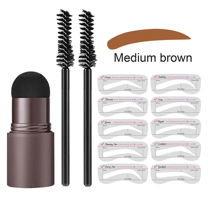 makeup products Eyebrow Stamp Shaping Kit Set maquiagem Hairline Enhance Make-up for women 화장품 maquillage femme