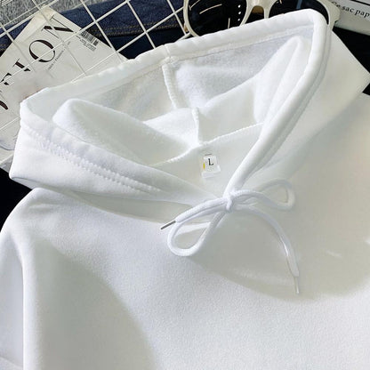 Women Hoodie Hooded Drawstring Loose Pullover Spring Hoodie Sweatshirt for Daily Wear Female Clothing Streetwear