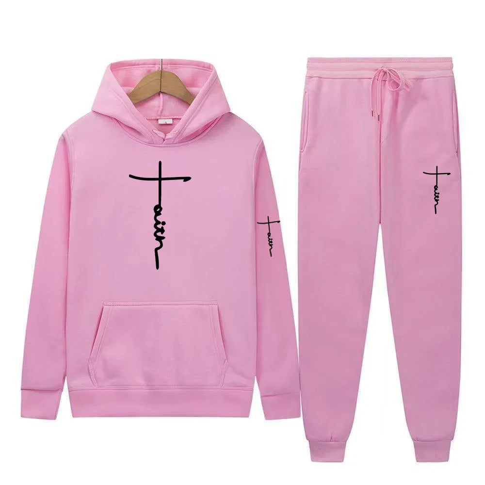 Men's Hooded Sports Suit Sweater Set Warm Outfit for Spring Autumn Winter Brand Low Price Sale 2024  S-3XL