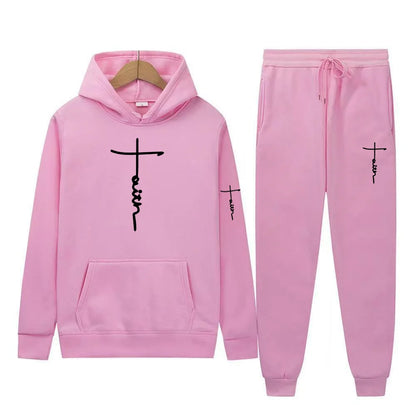 Men's Hooded Sports Suit Sweater Set Warm Outfit for Spring Autumn Winter Brand Low Price Sale 2024  S-3XL