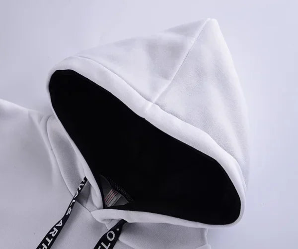 2024 Mens Tracksuit Casual Hooded Sweatshirt Jogging Sport Street Daily Clothing Trendy Printing Versatile Tops Pants Suit S-3XL
