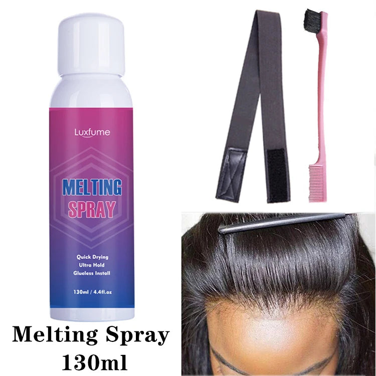 got2b spray melting spray 130ml Hair Styling Gel Hair Glue Spray Hair Glued Hair Styling Care Tool Salon Hairdressing Got2b glue