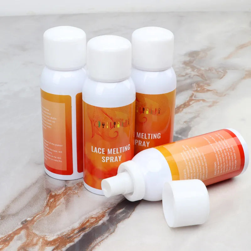 Lace Melting And Holding Spray For Glueless Wig 100ml Wig Spray Edge Control Hairline Protect Wig Glue Spray Lace Melting Spray