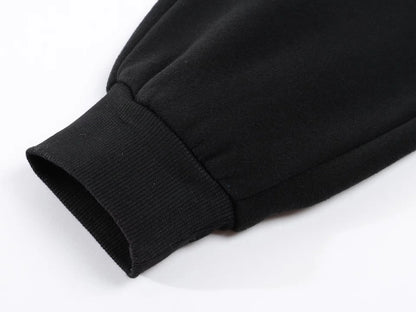 Men's Hooded Sports Suit Sweater Set Warm Outfit for Spring Autumn Winter Brand Low Price Sale 2024  S-3XL