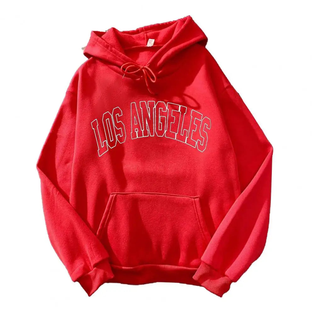 Women Hoodie Hooded Drawstring Loose Pullover Spring Hoodie Sweatshirt for Daily Wear Female Clothing Streetwear