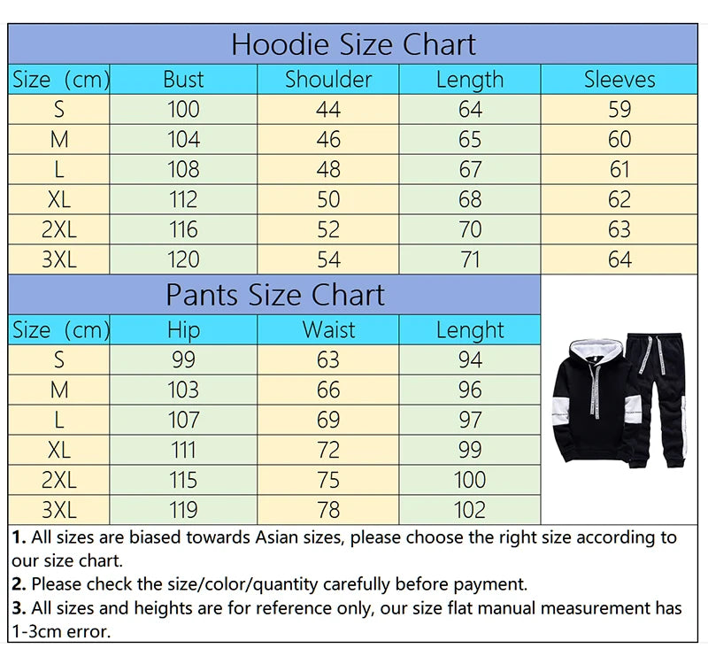 2024 Mens Tracksuit Casual Hooded Sweatshirt Jogging Sport Street Daily Clothing Trendy Printing Versatile Tops Pants Suit S-3XL