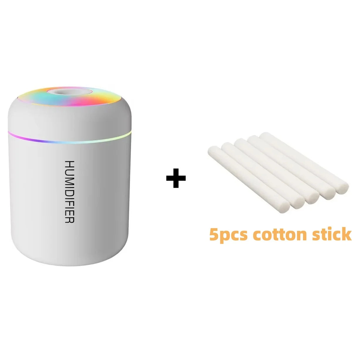 180ML Mini Air Humidifier USB Electric Aroma Diffuser Essential Oil Mist Maker Lights For Car Home Bedroom