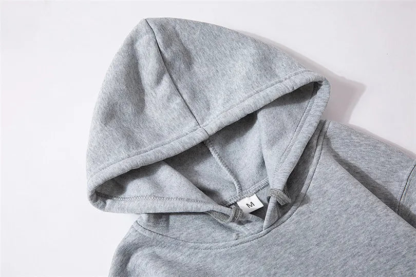 2 Pieces Sets Tracksuit Hooded Men Skull Brand Autumn Winter Sweatshirt +drawstring Pants Male Sport Hoodies Running Sportswear