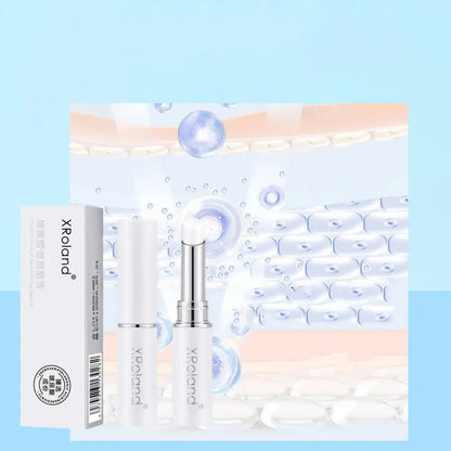 Lip Balm Hyaluronic Acid Lip Care Wrinkle Repair Lip Balm Highly Moisturizing Nourishing Lips Anti-Aging Makeup Moist Skin Cream